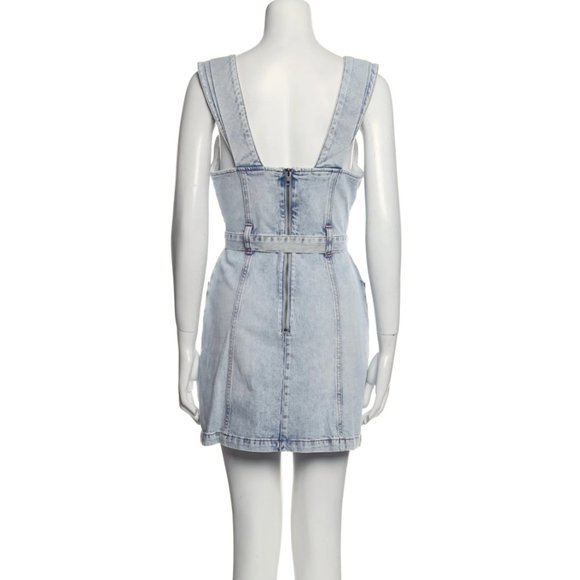 ALICE + OLIVIA Square Neckline Mini Dress Size: M | US 8 - Picture 8 of 10